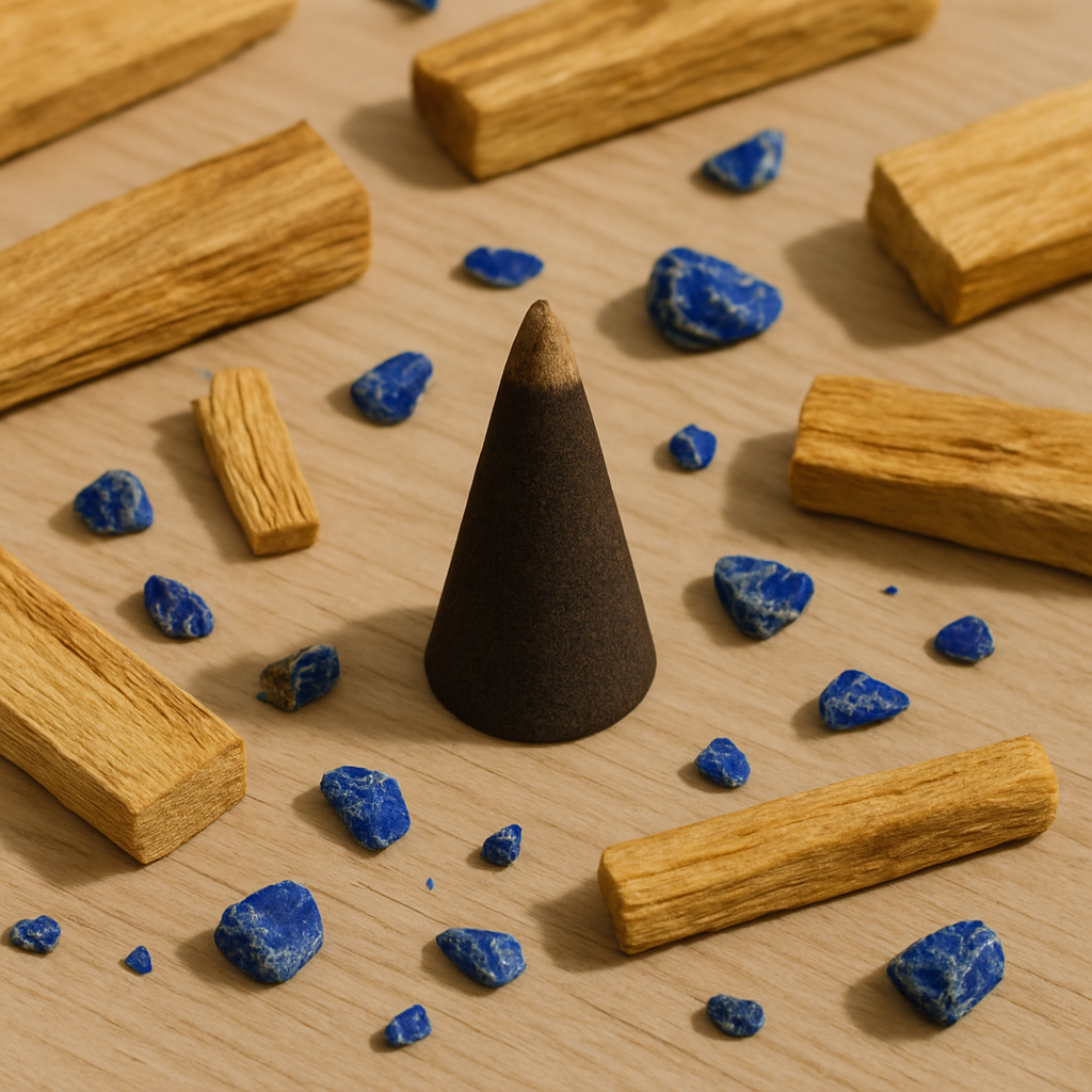 Palo Santo + Lapis Incense Cones ( Peru, Limited Release )
